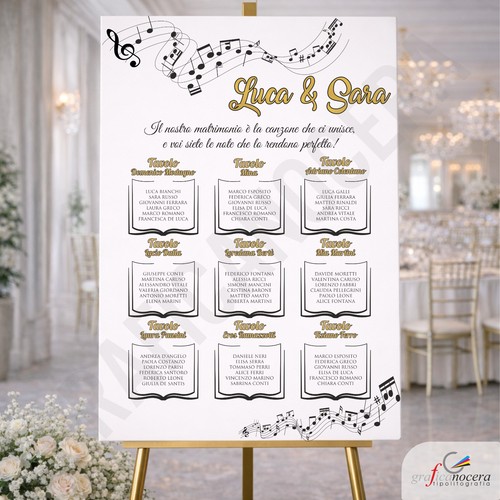 Tableau mariage per - mariage,
